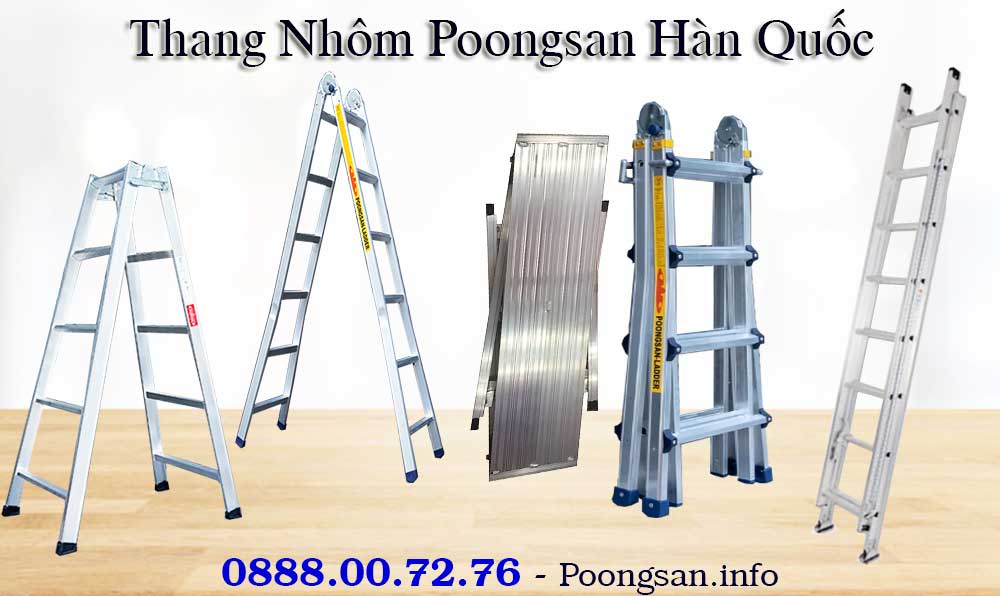 Thang Nhôm Poongsan Chính Hãng Hàn Quốc.